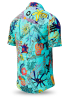 Kurzarmhemd Herren Sommer MAMBO BEACH – GERMENS artfashion – 100 % Baumwolle - Größe 5XL