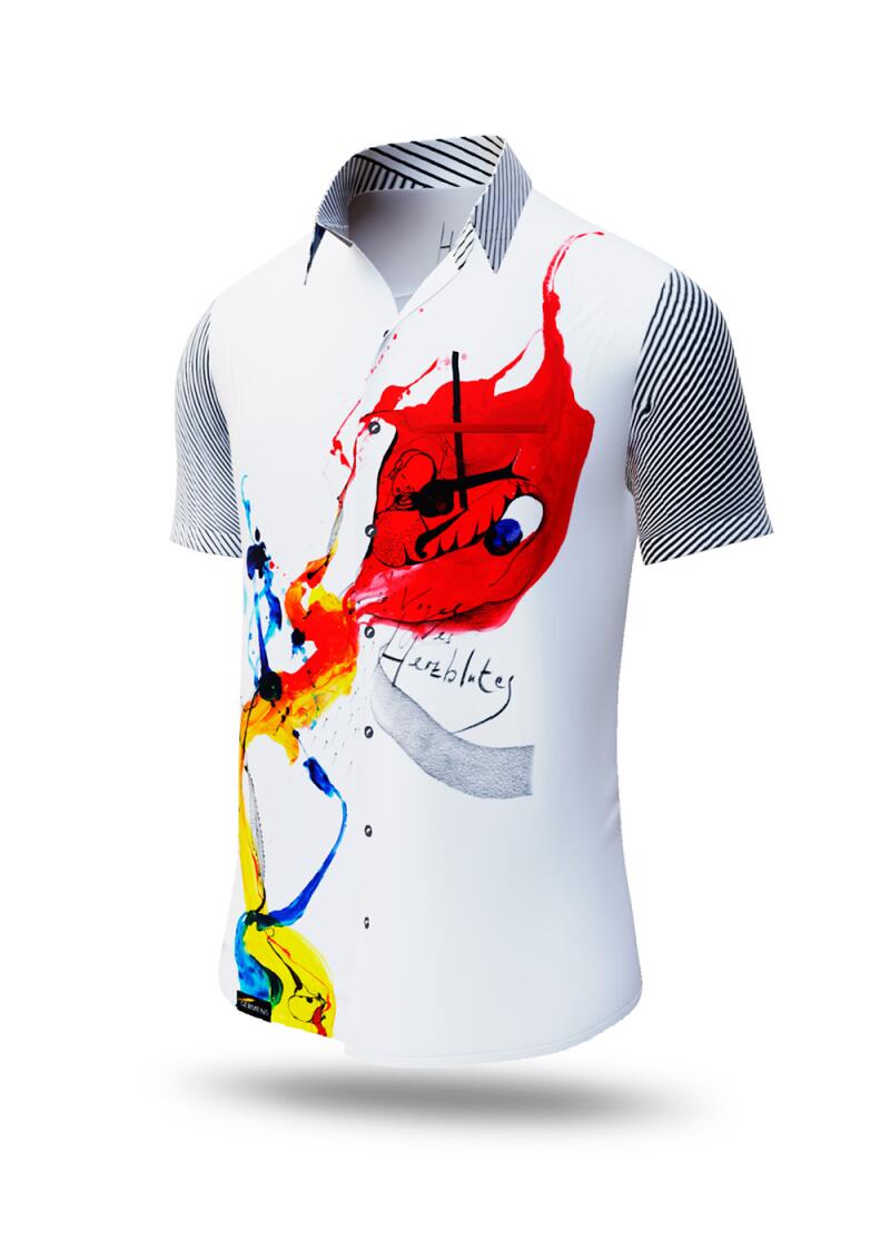 HERZBLUT - Buntes Sommerhemd Herren - GERMENS