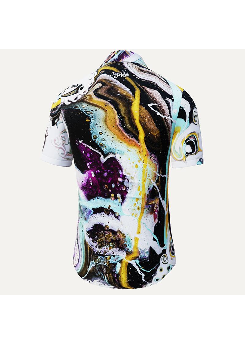 Buntes Sommerhemd Herren JAWS OF MAUI - GERMENS
