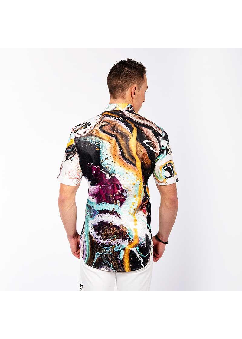 JAWS OF MAUI - Buntes Sommerhemd Herren - GERMENS