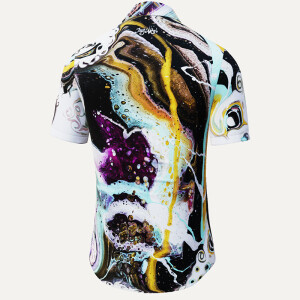 Summer shirt for men JAWS OF MAUI - 100% cotton - 10...