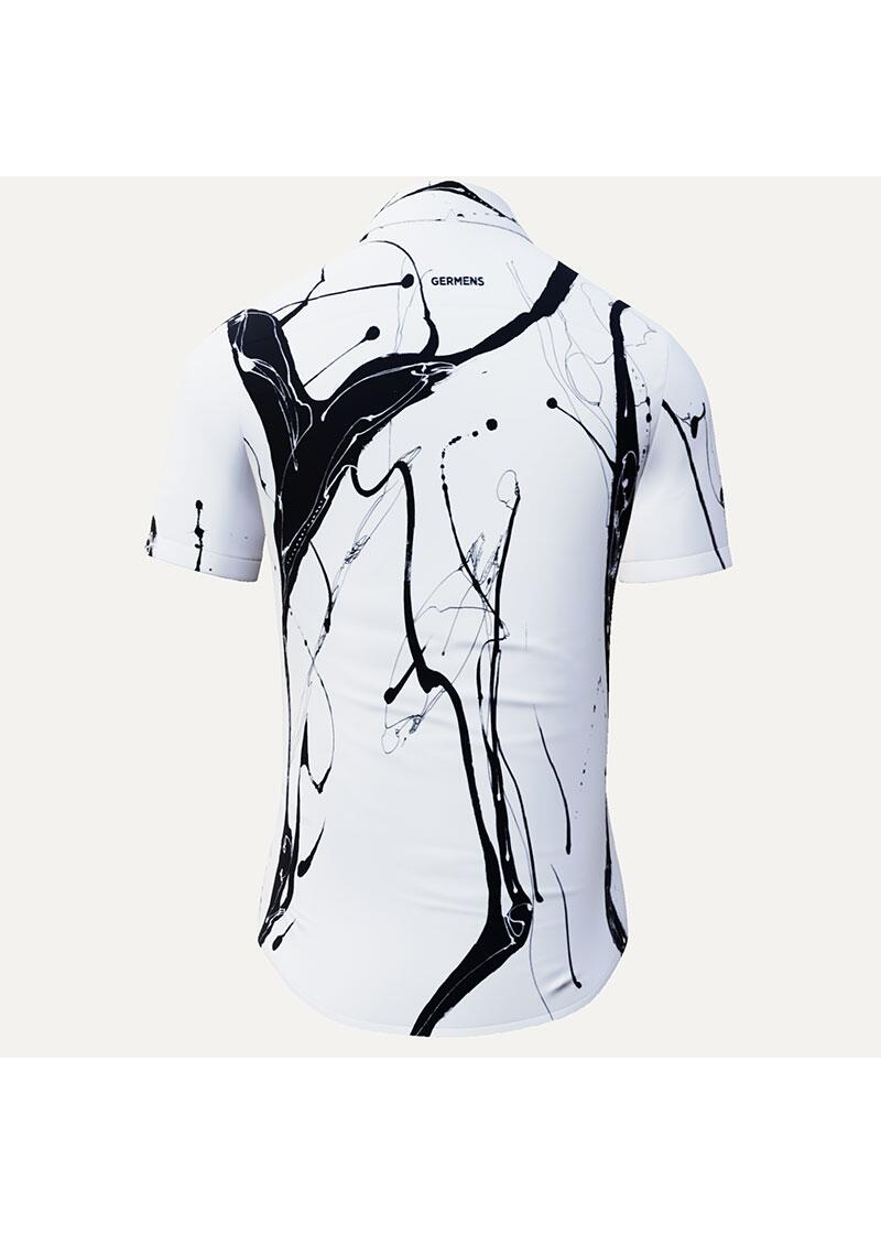 Colorful summer shirt men LEBENSADER SCHIMMEL - GERMENS