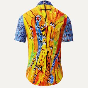 Button up shirt for summer NIGHTSUN - GERMENS