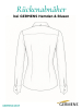 Back darts – Long sleeve Button-up shirts and blouses