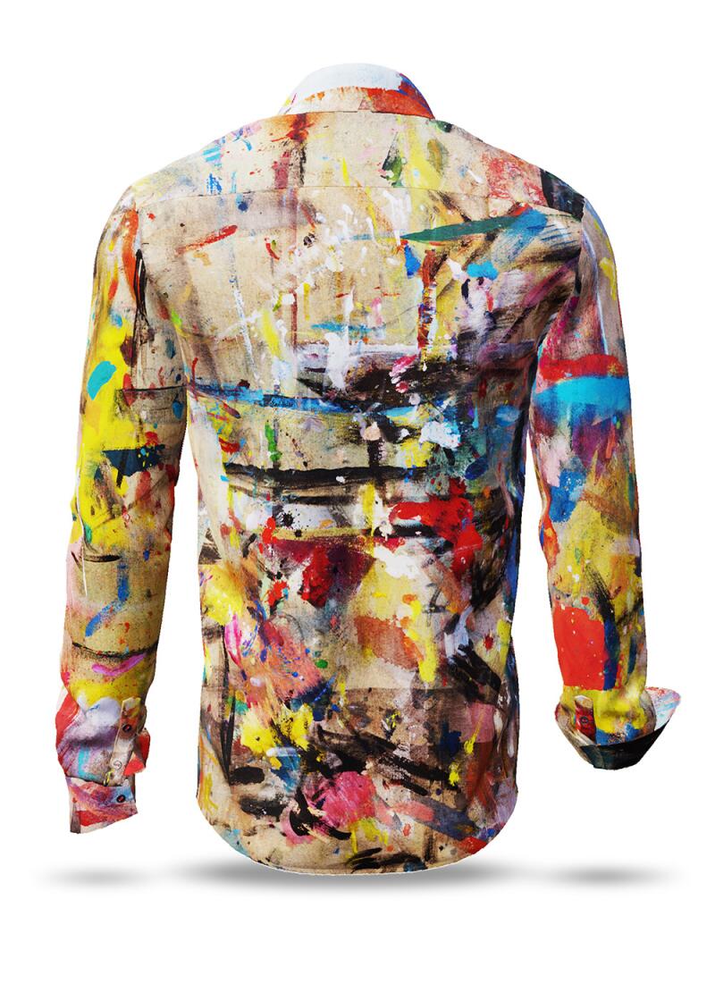 ZERFLOSSENER ZEMENT - Colored artist shirt - GERMENS