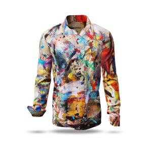 ZERFLOSSENER ZEMENT - Colored artist shirt - GERMENS