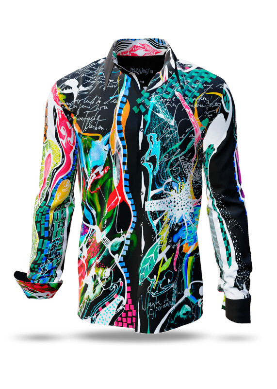 Discover colorful button up shirts for men PARADIES II - 100% cotton
