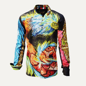 QUETZAL - Colored artist shirt - GERMENS