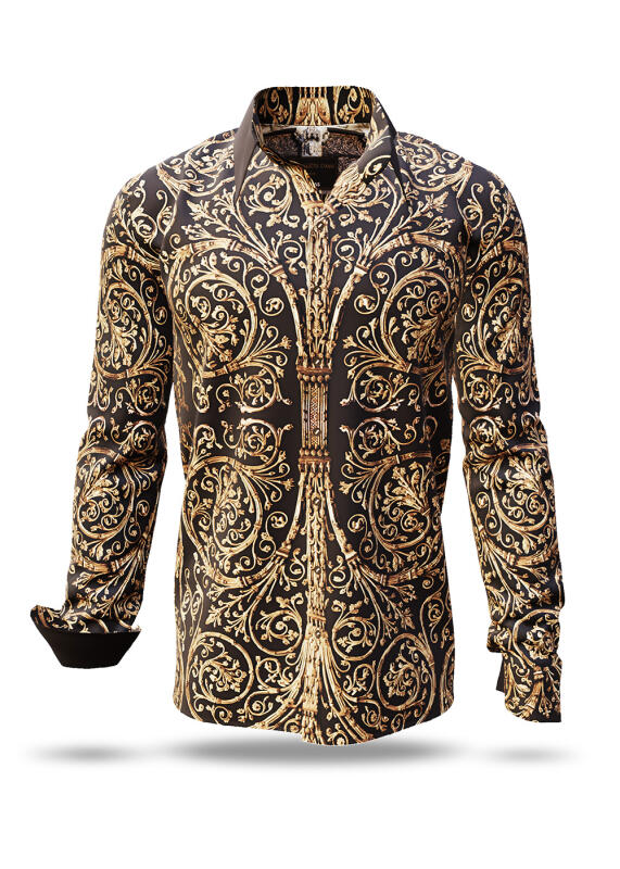 FIND Button Up Shirt PORTE NOTRE DAME PARIS - 100 % co