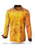 Discover colorful button up shirts for men CAVEMAN - 100% cotton