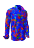 Herren Hemden Langarm BLAUE STUNDE – GERMENS artfashion – 100 % Baumwolle - Größe XS