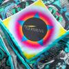 RAGUEL BLUE - Patterned silk scarf - GERMENS