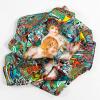 PARADIES - Multicolored silk scarf - GERMENS