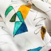 ZWISCHENRÄUME - Colored silk scarf - GERMENS