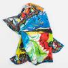 AGNI - Colored silk scarf - GERMENS