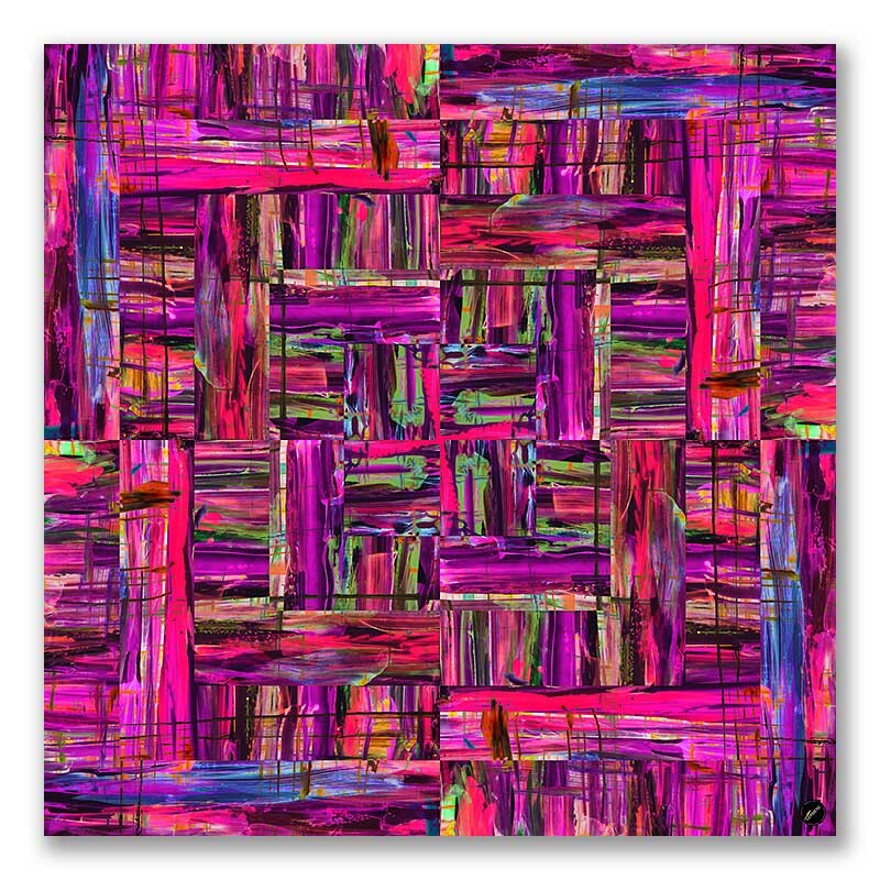 EKKO ROMANTICO - Pinkfarbenes Seidentuch - GERMENS