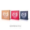 EKKO ROMANTICO - Pink silk scarf - GERMENS