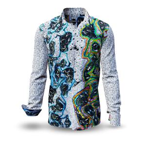 Entdecke bunte Hemden Herren ORINOCO - 100 % Baumwolle