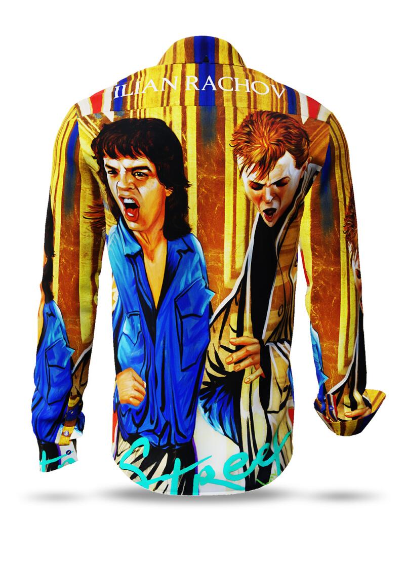 DANCING ON THE STREET - Mick Jagger & David Bowie Hemd -...