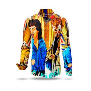 Button Up Shirt DANCING ON THE STREET from GERMENS