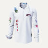 KLABAUTERMANN - White shirt with funny colour splashes - GERMENS