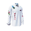 KLABAUTERMANN - White shirt with funny colour splashes - GERMENS