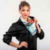 Woman Silk Scarf I ENJOY MY LIFE - Colored Silk scarf - GERMENS