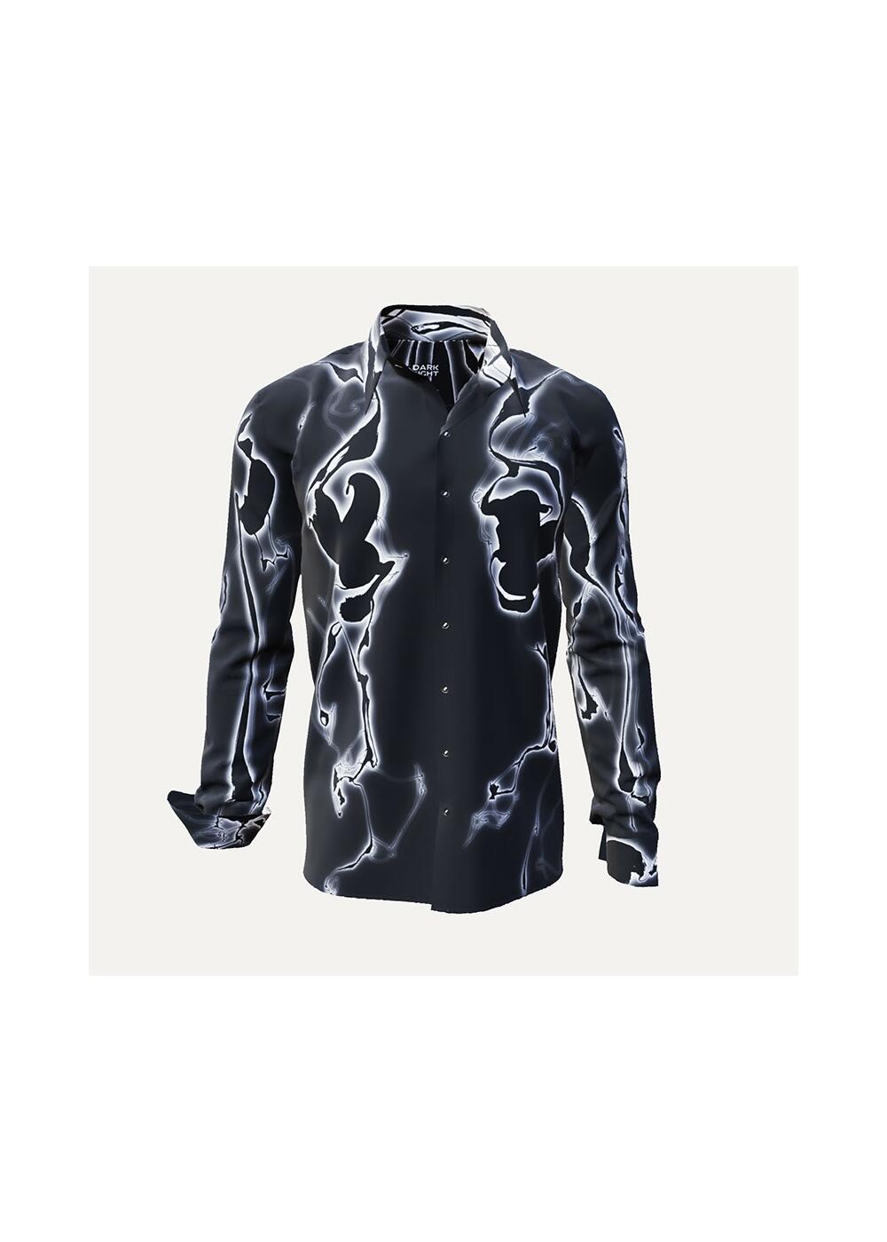 DARKLIGHT - Black and white shirt - GERMENS