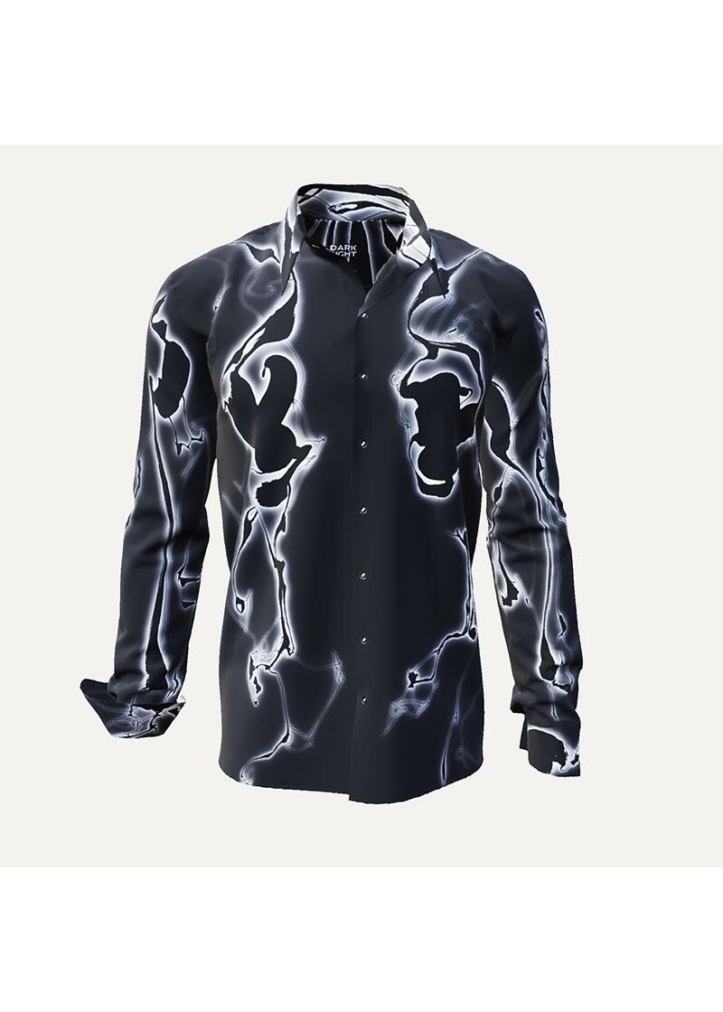 DARKLIGHT - Black and white shirt - GERMENS