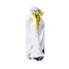 NEBULA - White shirt with yellow-gray clouds - GERMENS