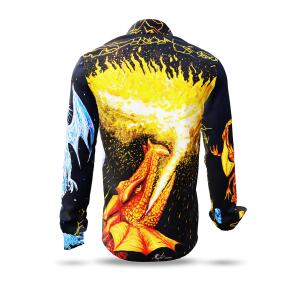 FROST & GLOW - Illustrated shirt with dragon - GERMENS