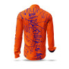 Entdecke bunte Hemden Herren DENADA ORANGE - 100 % BW