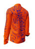 DENADA ORANGE Hemden Herren - 100 % Baumwolle - GERMENS artfashion 4XL