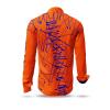 Entdecke bunte Hemden Herren DENADA ORANGE - 100 % BW