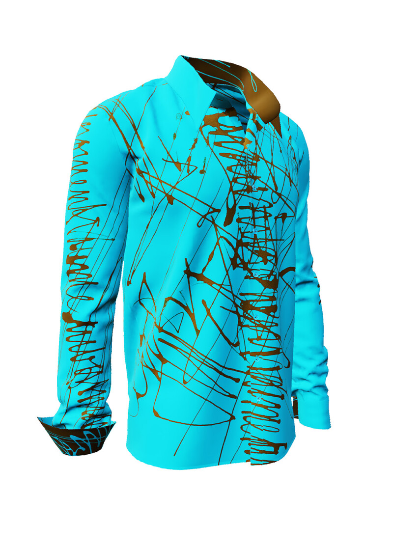 DENADA BLUE - Hellblaues Hemd - GERMENS