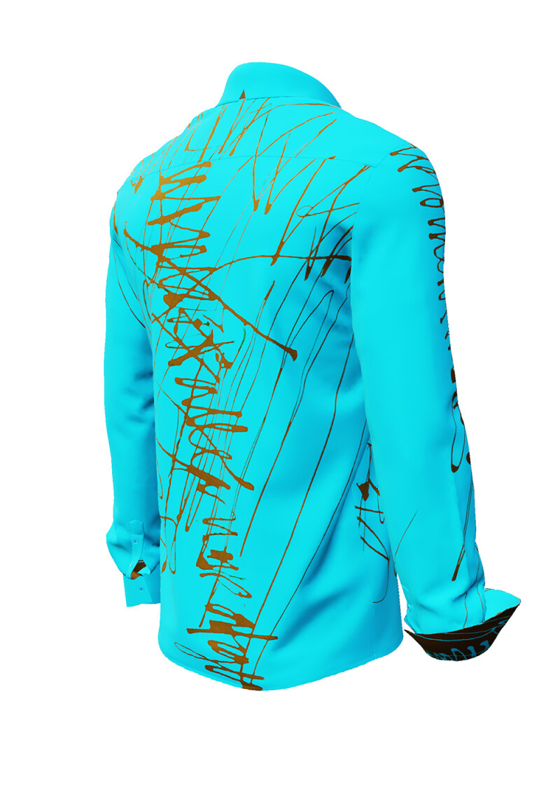 DENADA BLUE - Hellblaues Hemd - GERMENS