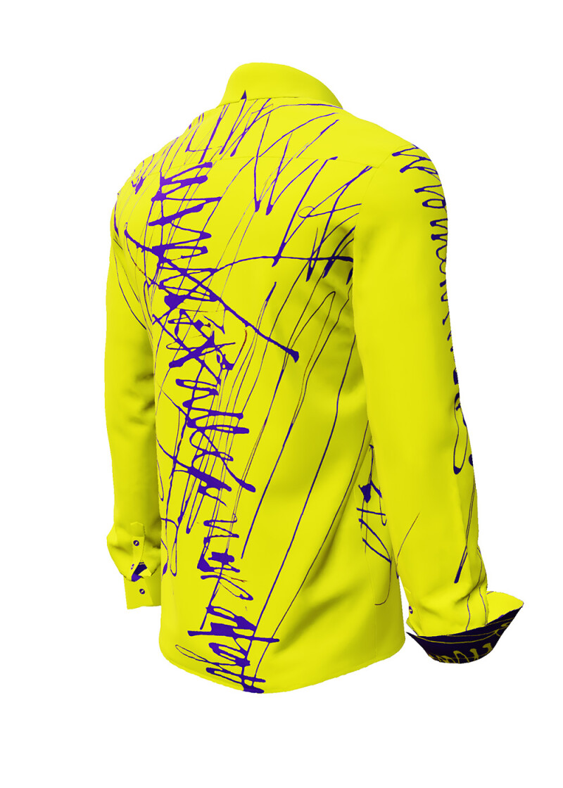 DENADA YELLOW - Quittegelbes Hemd - GERMENS