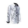 Entdecke bunte Hemden Herren DENADA WHITE - 100 % BW