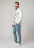 Discover colorful button up shirts for men DENADA WHITE - 100% cotton