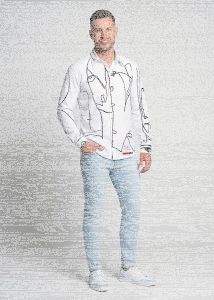 Discover colorful button up shirts for men HEADS OR TAILS...
