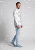 Discover colorful button up shirts for men HEADS OR TAILS - 100% cotton