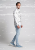 Discover colorful button up shirts for men HEADS OR TAILS - 100% cotton