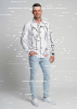 Discover colorful button up shirts for men HEADS OR TAILS - 100% cotton