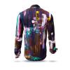 Dunkles Hemd Herren NIGHTLOVE - 100 % Baumwolle - GERMENS artfashion