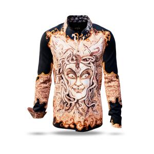 AEGIS - Black shirt with Medusa - GERMENS