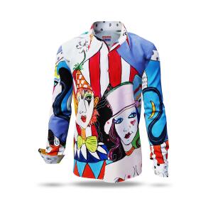 Entdecke bunte Hemden Herren ZIRKUSLEBEN - 100 % BW