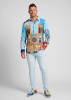 Long Sleeve Shirt Men SAVOIR VIVRE PARIS - 100 % Cotton - Size L