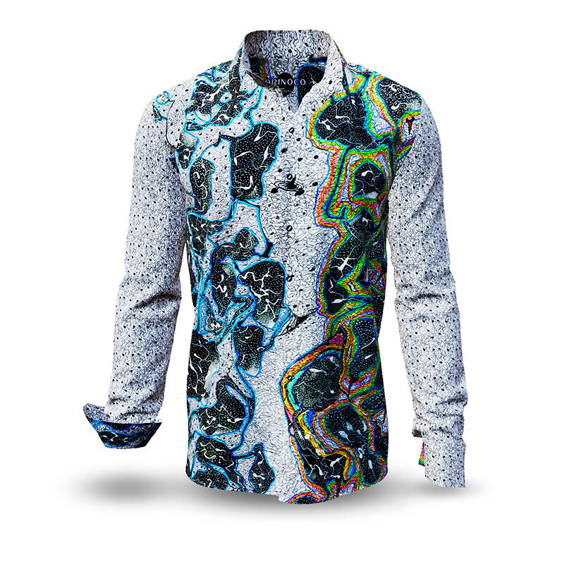 Entdecke bunte Hemden Herren ORINOCO - 100 % Baumwolle