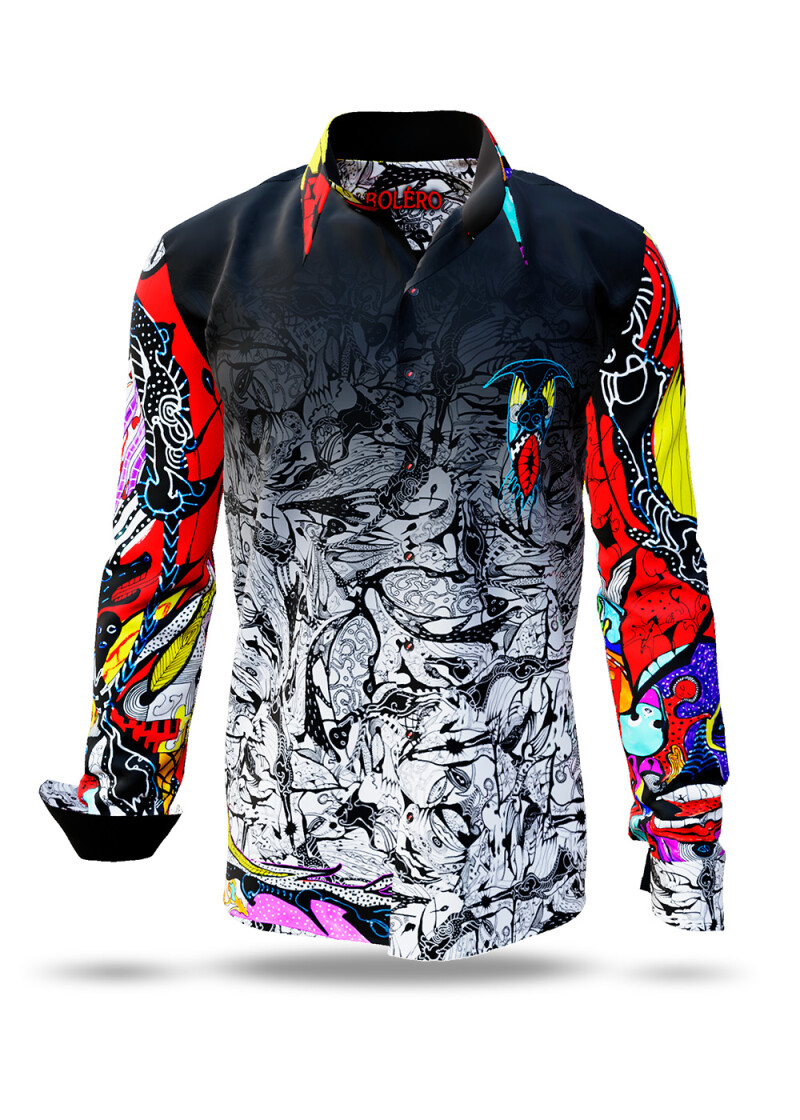 Entdecke bunte Hemden Herren BOLERO - 100 % Baumwolle