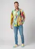 Discover colorful button up shirts for men THE COLORS OF MIAMI - 100% cotton